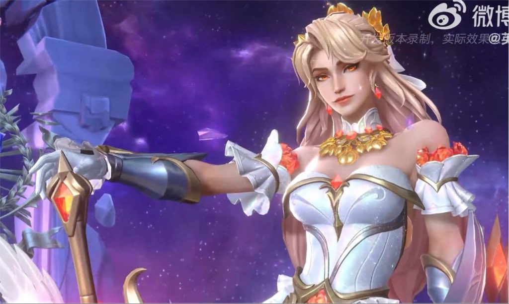 wvayness's tweet photo. Her hair is so pretty and her face and her pose omg omg Leona the woman you are https://t.co/7O3fMOefsa