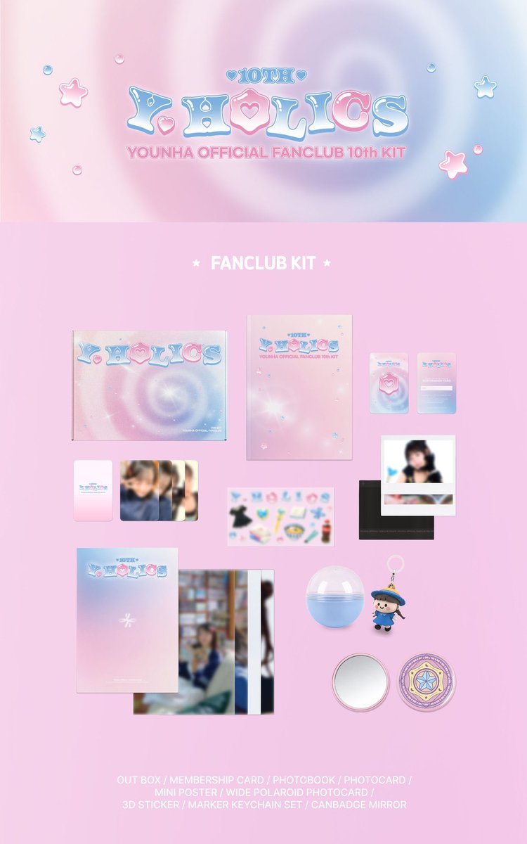 myom_717's tweet photo. 🌼WTS🌼 윤하 홀릭스 10기 팬키트 공식 키트 양도 YOUNHA 10th OFFICIAL FANCLUB KIT SELL

Unopened(sealed) full set
멤버십카드 제외 미개봉 새상품 풀세트

💰1SET = 20,000 KRW

📦택배 +3,500 KRW
📦반택 +2,500 KRW

판매 PHOTOCARD 포카 포토카드 https://t.co/EiLgxKZ8PJ
