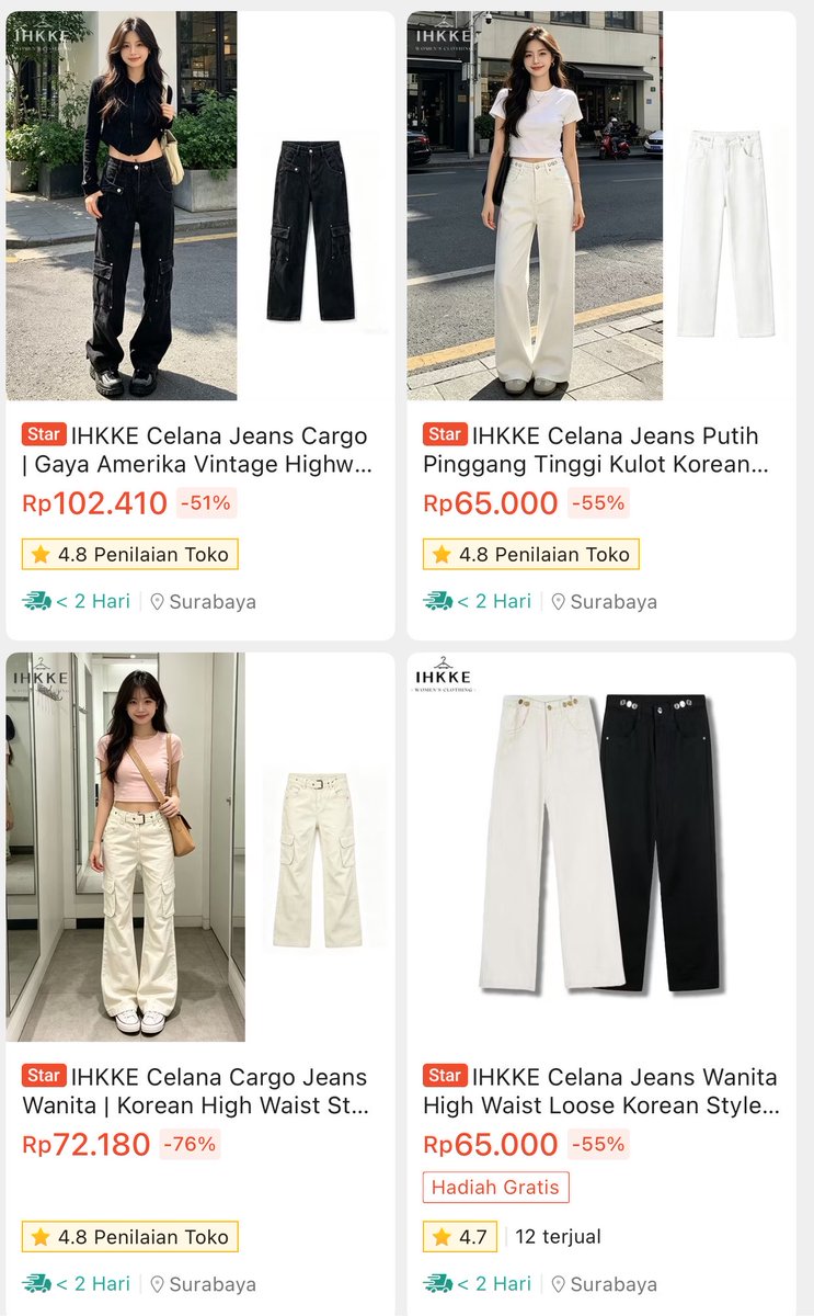 Airapeje's tweet photo. Baru aja nemu toko yang jual daily outfit yang murah poll✨ https://t.co/u7KgzSdI9o