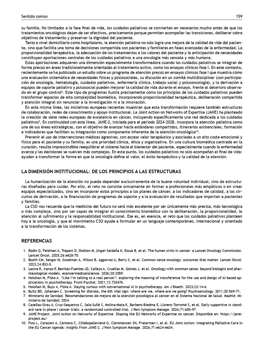 RIO_Oncology's tweet photo. El editorial del último número de la revista de @secpal_  se hace eco de "Common Sense Oncology " @csoncol 👏👏

https://t.co/XAC7CzGHG4

https://t.co/CoCH3lv6xF https://t.co/1JRcuIYmtY