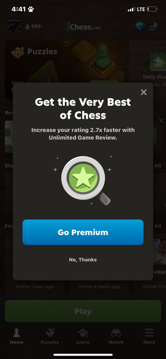 TwoWaysUpOrDown's tweet photo. I no get the money for premium unless una wan give me free 1year diamond 💎 and I go renew am myself after. @chesscom https://t.co/0g70G44Bz5