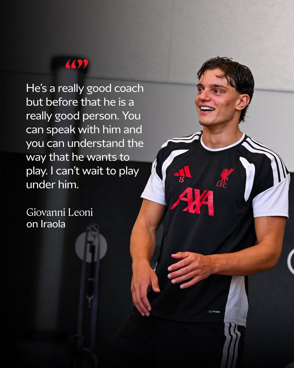 LFC's tweet photo. “Now I can see the light at the end of the tunnel."

Read our in-depth interview with Giovanni Leoni 👇