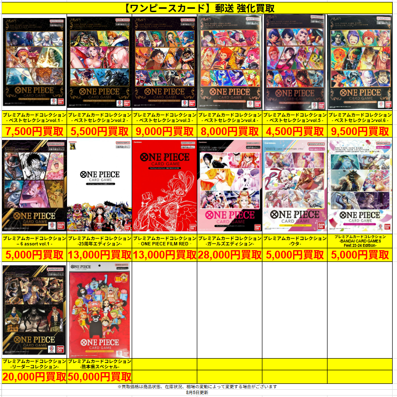 ワンピースカード 🔥強化買取🔥 🆕ROUND1 × ONE PIECE プロモ（未開封