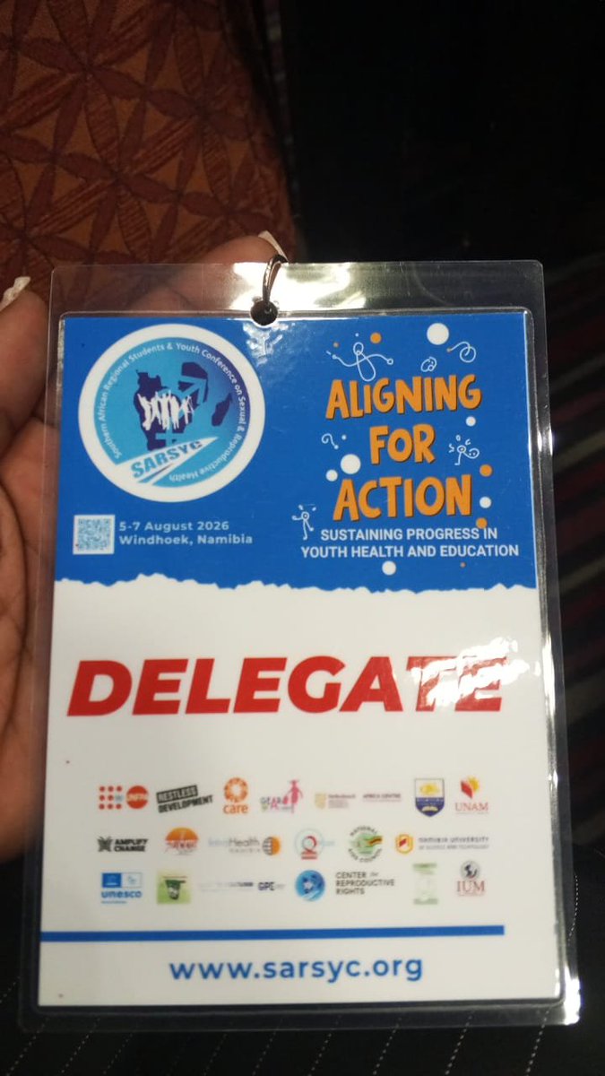 ecozim's tweet photo. @ecozim is at #SARSYCVI in Windhoek, Namibia, contributing to regional dialogue on youth health and education.

Today, we're honoured to join the panel on Regional Solidarity to share insights on strengthening alliances for greater impact.

#ECOZI #YouthHealth #Education https://t.co/FP35lgHpfj