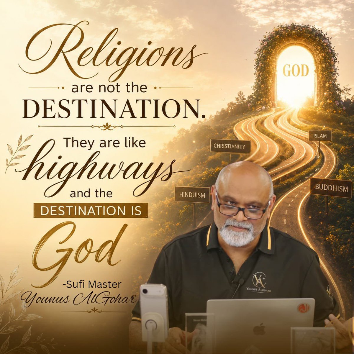 FrozanGohar's tweet photo. Religions are not the Destination, They are like highways and the destination is GOD 

📌 Follow for further updates.

https://t.co/Fi0XliXIGc

#tofollowGoharfollowYounus #ifollowGoharShahi #IsMehdiHere  #TrendingNow https://t.co/EZPJ8xBlmX