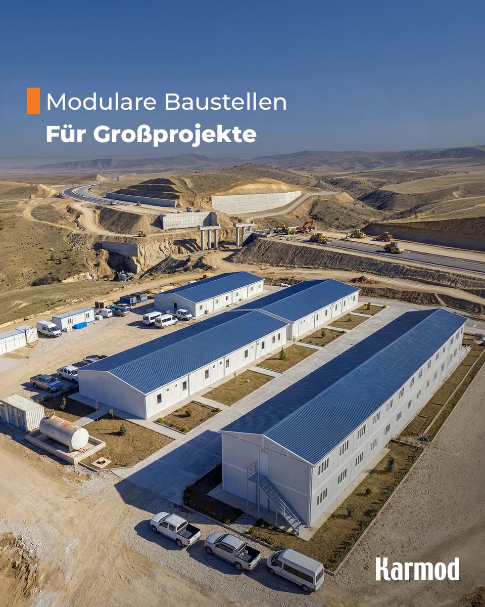 KarmodDE's tweet photo. Fertigbau-Lösungen für Baustellen und Baustellenunterkünfte
📩 info@karmod.de
📞 +90 539 635 89 38
#Fertigbau #Modulbau #Baustelle #Baustellencontainer #Bauwesen #Unterkunft https://t.co/jdCqKXbSXC