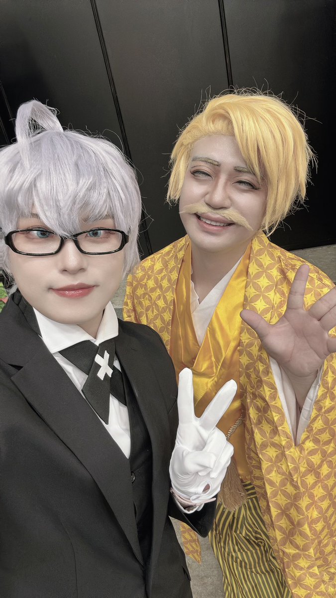 HaruShina's tweet photo. 【⚠️コスプレ⚠️Cosplay⚠️】
FGOフェスの思い出

モレーちゃん まおみさん
モレーくん はる

以蔵さん なちさん
コススペでお声がけ頂いて写真も撮っていただきましたー！
ありがとうございました！🥹🙏

着物ゴッフ👘 どぺろさん
笑顔満点ゴッフ素敵✨️

 #FGOカルデア学園祭   #FGOフェス https://t.co/d6agsef6LJ