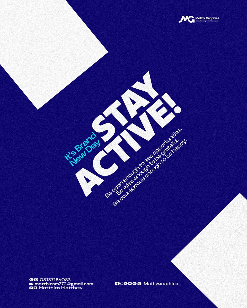 MathyGraphics_'s tweet photo. The only way to do great work is to love what you do. If you haven’t found it yet, keep looking. Don’t settle.

Good morning everyone 🌞 
#Mathygraphics #GraphicsDesign https://t.co/ax8kuYlL77