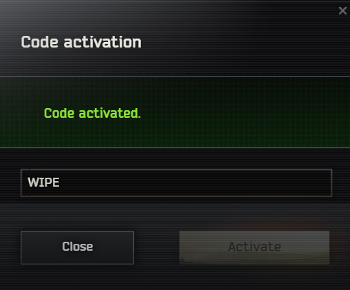 TorkieTweets's tweet photo. New #escapefromtarkov Promo Code

WIPE

Please excuse the mess in my redeems tab, but basically you get some good stuff, try it https://t.co/skNXp6JGkt