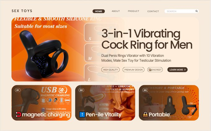 beckynsu's tweet photo. 🎁3-in-1 Vibrating Cock Ring for Men – Level up your pleasure game!

✅Experience dual penis rings + powerful testicular stimulation with 10 intense vibration modes. Flexible &amp; ultra-smooth silicone, discreet &amp; premium design

#SexToys #CockRing https://t.co/hB2Gd11PQd
