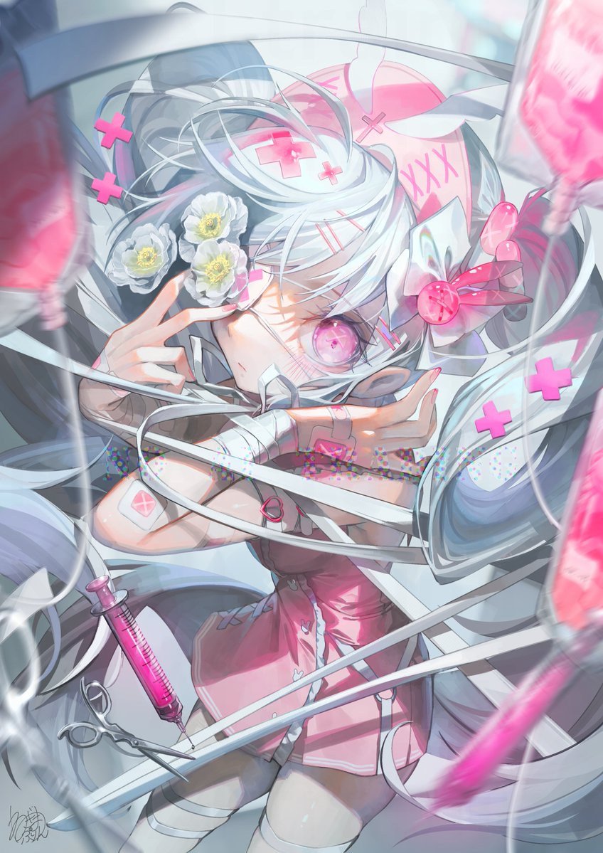 negimapurinn's tweet photo. Sick Nurse https://t.co/wR2FX4V9ru