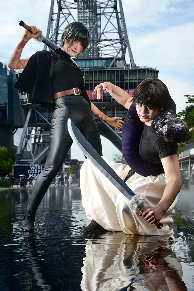 m_zthn09's tweet photo. Cosplay
呪術廻戦

　　　『天与の暴君』

禪院真希:SIN 
伏黒甚爾:@easyrevenge31 
📷:@nekothunder1 
#コスサミ
#コスサミ2026
#中部電力ミライタワー https://t.co/kPlpakOfiW