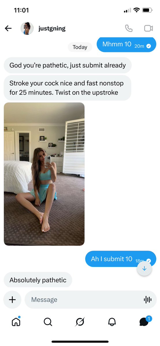 Philipp0440's tweet photo. @jt267947 completely destroyed me in a battle just in 5 turns. I’m absolutely worthless. #wankbattle #wankchat #goon https://t.co/lHC1a9gRsA