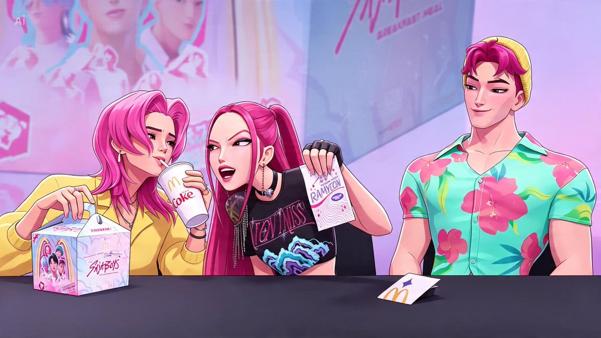 mateuszfret98's tweet photo. #KPopDemonHunters #Mira #McDonalds https://t.co/U8tkRTGVLW