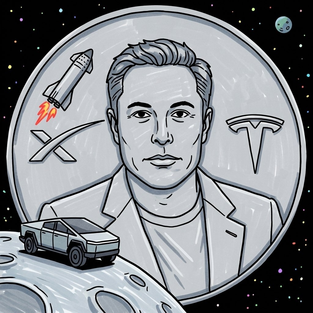 ElonCoin7777's tweet photo. SpaceX + Tesla = ElonCoin https://t.co/xOKWzWHVdo