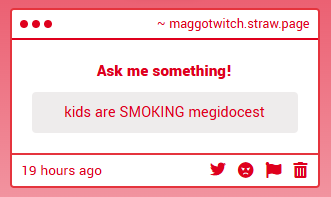 emetowitch's tweet photo. (1/2) did you know that what d4mara is smoking the whole time is actually the megidocest cigarette https://t.co/PB1Sh2pCa6
