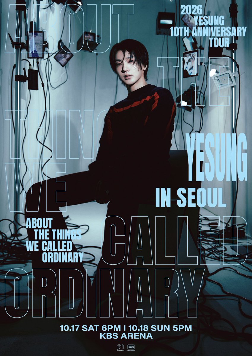 YESUNG_smtown's tweet photo. Ready to be part of our ORDINARY?🛸

2026 YESUNG 10TH ANNIVERSARY TOUR
– ABOUT THE THINGS WE CALLED ORDINARY IN SEOUL

📅 2026.10.17 (SAT) 6PM
📅 2026.10.18 (SUN) 5PM
📍 KBS ARENA

E.L.F. Fanclub Presale (Korean TicketLINK)
🕗 2026. 08. 05 (WED) 8PM(KST)
🔗KR: https://t.co/CvbAP93Voh

E.L.F. Fanclub Presale (Global TicketLINK)
🕗 2026. 08. 06 (THU) 8PM(KST)
🔗GL: https://t.co/qfV8F88Pn6

#예성 #YESUNG
#슈퍼주니어 #SUPERJUNIOR
#ABOUT_THE_THINGS_WE_CALLED_ORDINARY