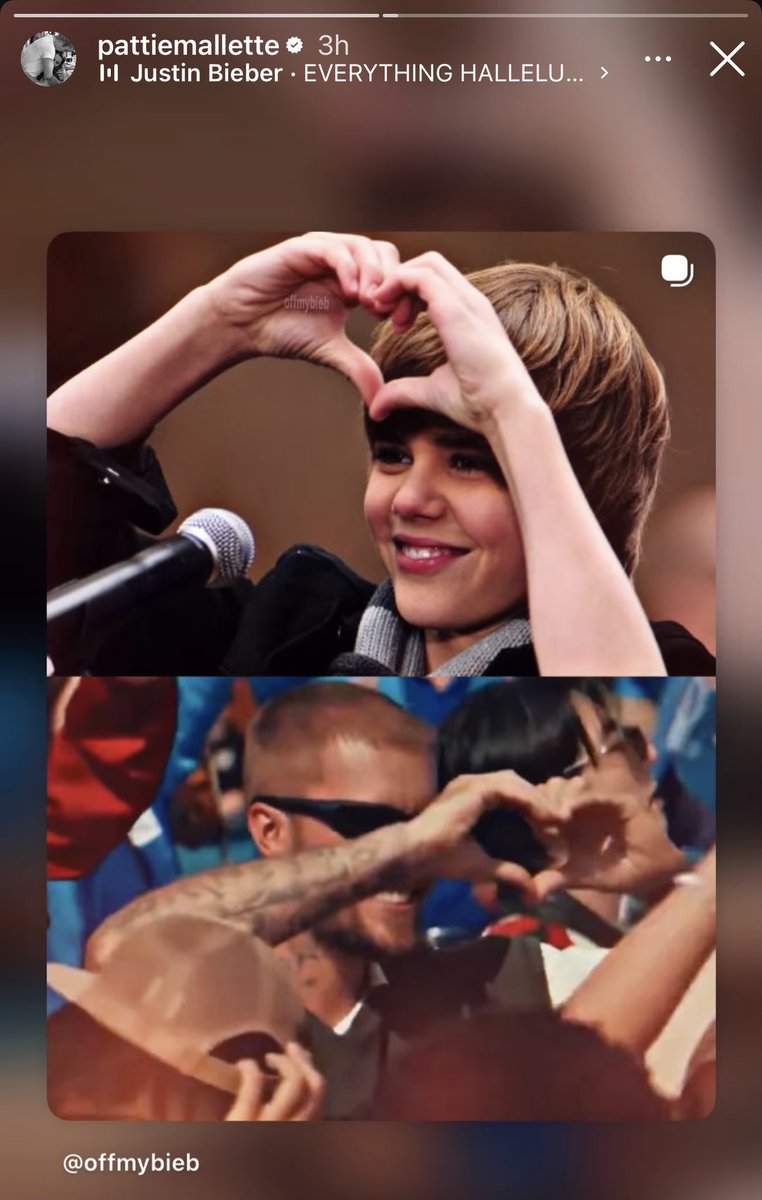 offmybieber's tweet photo. she’s so proud of him 🥹🤏 https://t.co/w3KGfahFH0