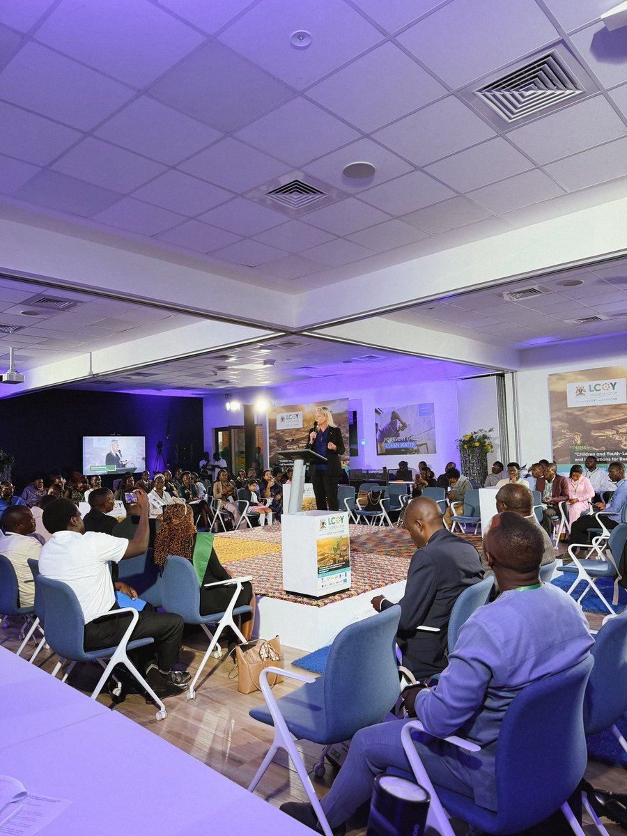africafoicentre's tweet photo. 🌍 Driving climate action through innovation and youth leadership.

The UK High Commissioner to Uganda HE Lisa Chesney has emphasized the importance of clean energy and improved access to climate finance, reaffirming the UK's commitment to supporting climate-resilient solutions. 

She also challenged young people to be bold, take action, and lead the transition to a greener, more sustainable future.

#LCOYUg2026