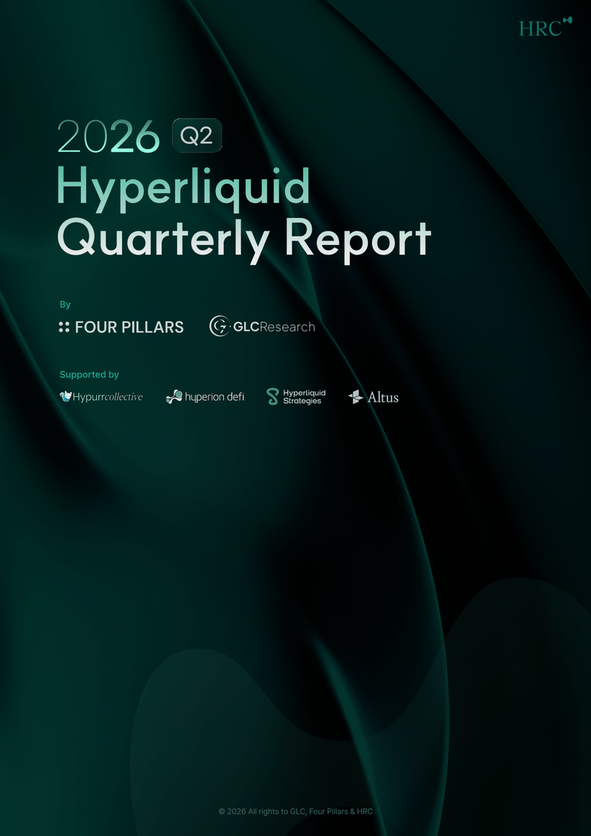 HyperliquidR's tweet photo. 2026 Hyperliquid Q2 Report

Today, we're excited to release Hyperliquid's 2026 Q2 Report.

While Bitcoin fell 14% over the quarter, Hyperliquid pulled further ahead. HYPE returned +79% to a new all-time high, decoupling from the majors for a second straight quarter as the market began to price the business beneath it.

More importantly, this was the quarter the rest of finance began to catch up to the "House of All Finance." Real-world markets on HIP-3 set records across equities, commodities, and pre-IPO names to reach nearly a third of all volume, the first HYPE ETFs began trading in the US, and a private rocket company was priced onchain on a Saturday with the NYSE closed.

Enjoy the read. Some excerpts below, with the link to the full PDF.

Hyperliquid.