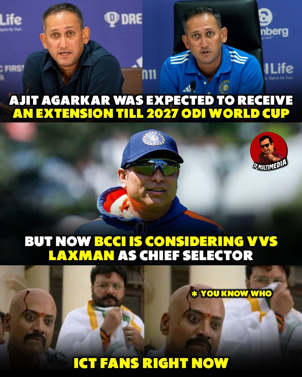 SPC_Reviews's tweet photo. Soooperrraa 💥

#AjitAgarkar #VVSLaxman #ChiefSelector #India #ICT #SPMultimedia https://t.co/ngaT4Sx0LJ