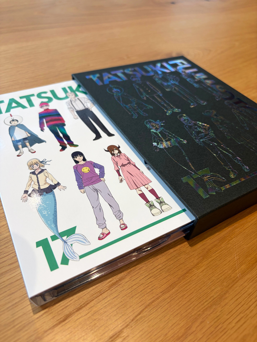 藤本タツキ 17-26』ビジュアルにつづきBlu-rayのデザインしています