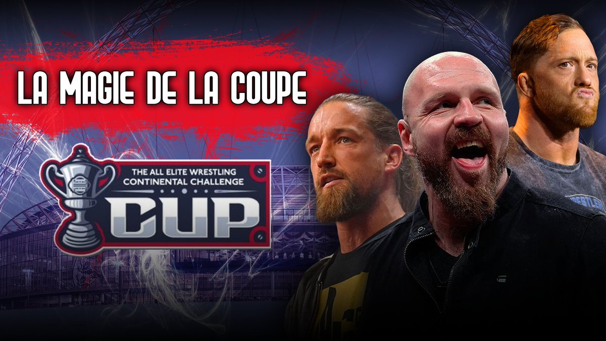 SauveursLutte's tweet photo. Nouvelle Vidéo !

La AEW Continental Challenge Cup a été annoncée, ses participants dévoilées, et votre team AEW (@Lodbroking, @uzumatteo et FeelUcey) en ont profité pour vous la présenter !

YouTube : https://t.co/R4vgQdGf51

Spotify : https://t.co/ICHZqgNnNR https://t.co/xGm3PTZHIa