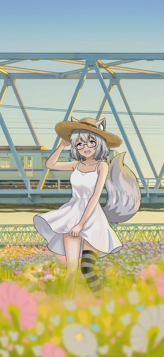 Yurummi's tweet photo. I forgot to post my last piece. I got the background from Pinterest and really wanted to draw some warm-toned art against this warm background.

#art https://t.co/EDkQ1BXOW8