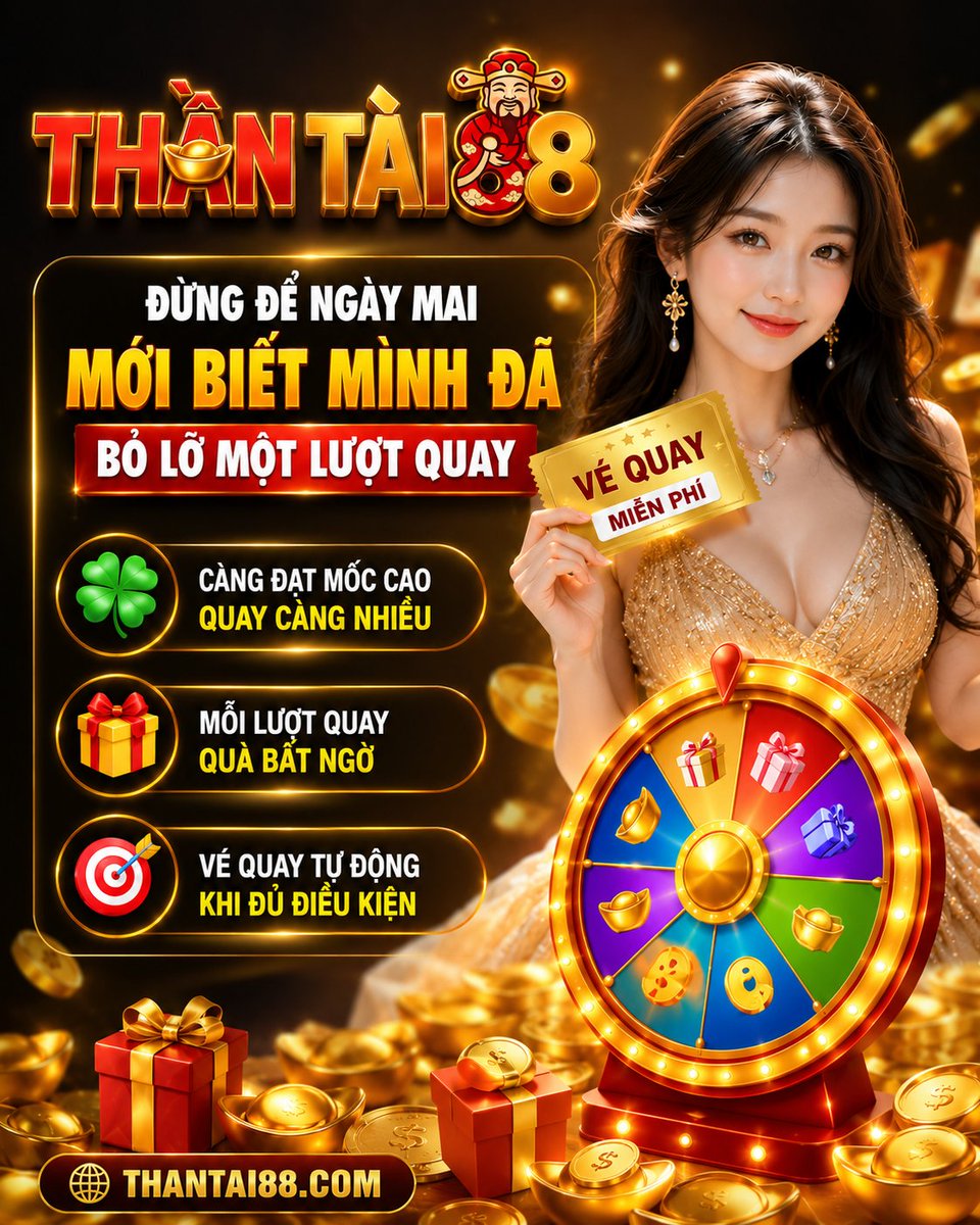 thantai_88's tweet photo. 🎡 Vòng Quay May Mắn đang chờ những hội viên đủ điều kiện.

🍀 Càng nhiều lượt quay, càng nhiều điều bất ngờ.

#ThanTai88 #LuckySpin #Gaming https://t.co/eRnWom59HQ