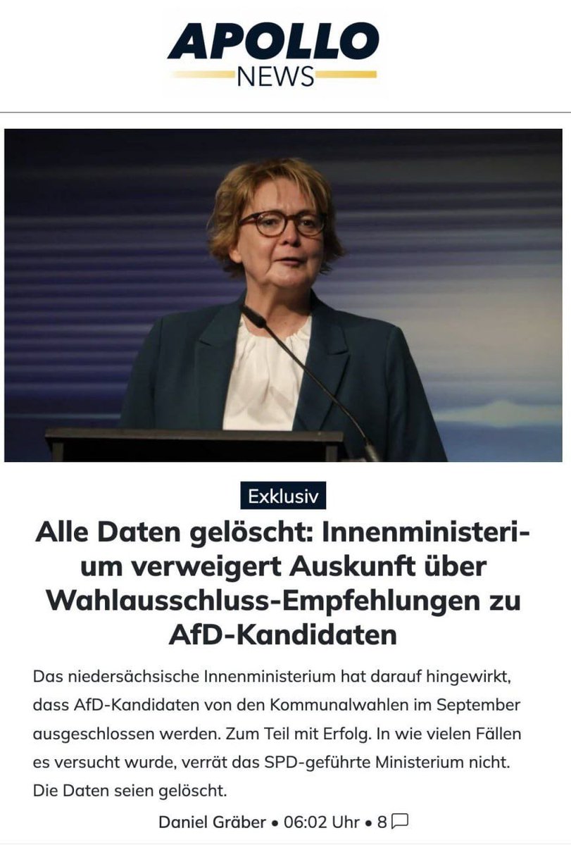 kripp_m's tweet photo. 💥 Frau Innenministerin Behrens macht uns jetzt die Uschi💥🙈 https://t.co/SS8SqyBqrq