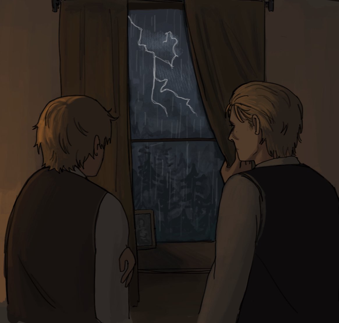 virolowren's tweet photo. IM LATE AAH. willsker week day 2!!!!! a mix of bad weather and uniforms because i never pass up an opportunity to draw young willsker. so here they are in stupid uniforms during their time at the training facility aww so cute #willskerweek2026 #willsker https://t.co/BEUGo9oAbF