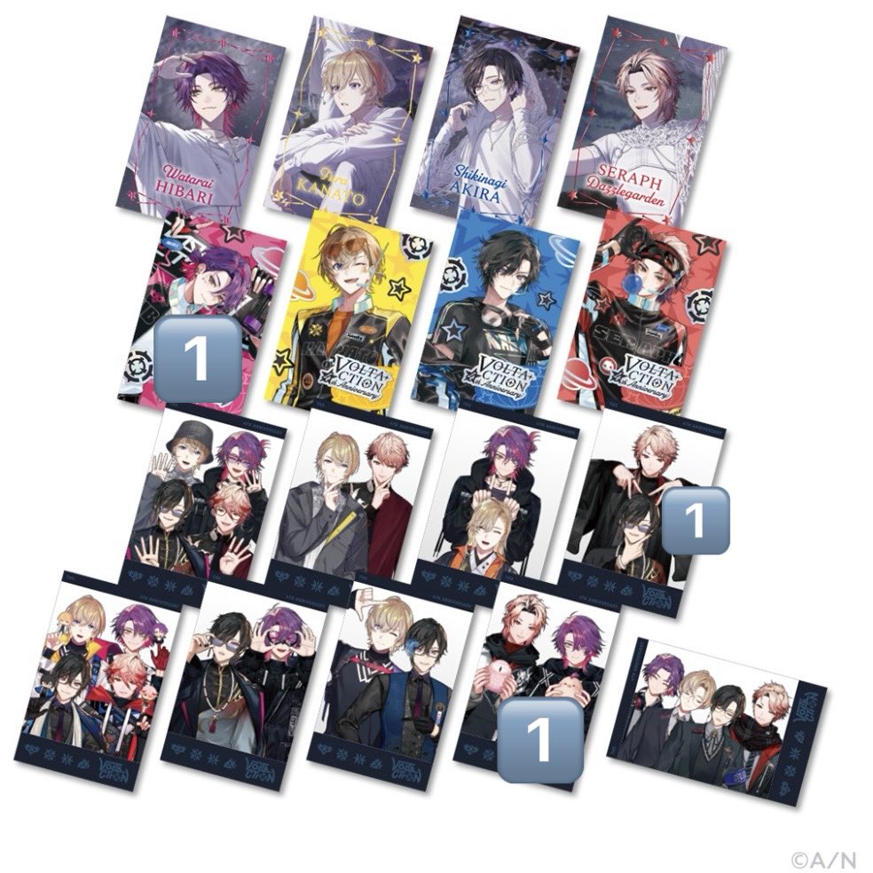 kurusuke59's tweet photo. 【交換】にじさんじVOLTACTION 4th Anniversary チェキ風カード 

【譲】画像1
【求】画像2の1️⃣（1️⃣は枚数です。）
（1:2でも可能です。）

郵送希望です。

お気軽にお声掛けください🙇‍♀️ https://t.co/5GXAzFqs7C
