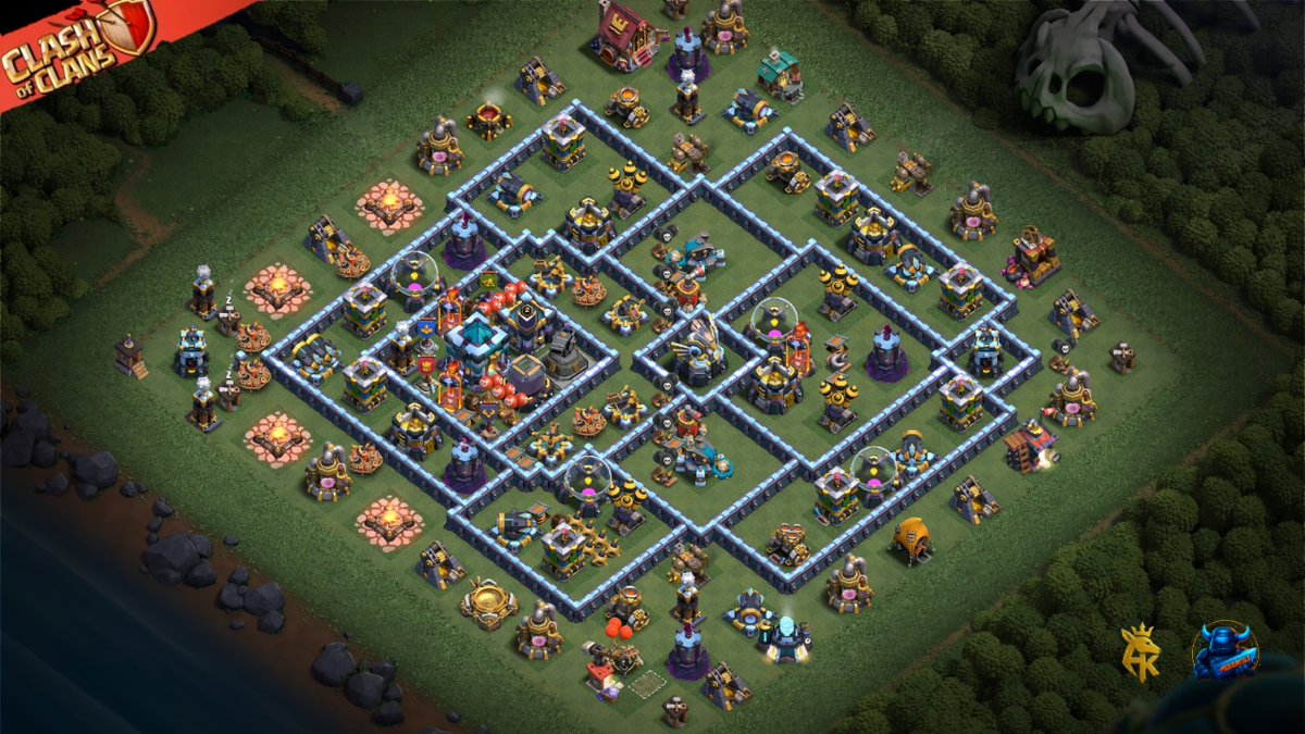aankancil69's tweet photo. Best TH13 Trophy Base 2026 – Ultimate Town Hall 13 Ranked Base Against the August Meta!
📌COPYLINK BASE: https://t.co/vp1xP7TOz0
#ClashOfClans #Coc #th13 #th13base #townhall13 #th13coc https://t.co/goEZql0Iab