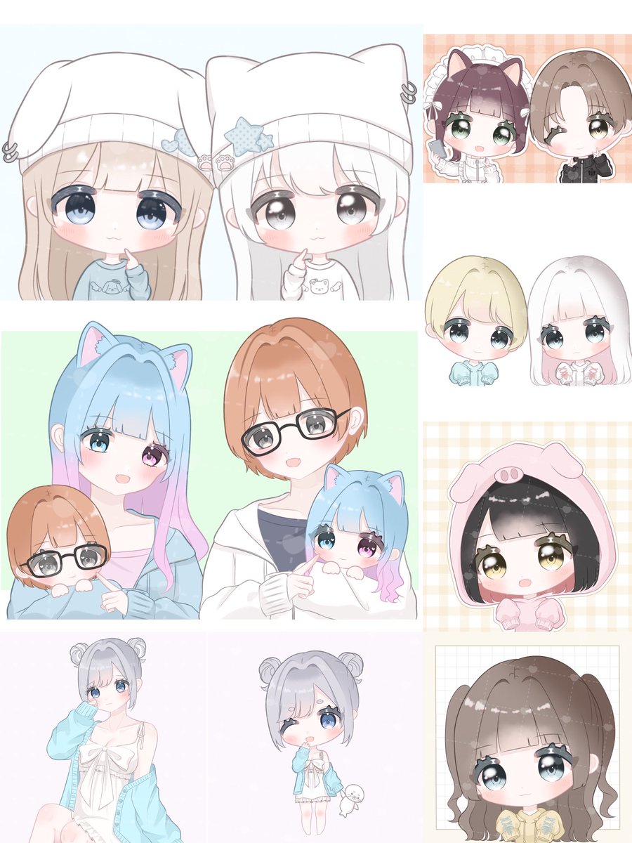 pya_sk's tweet photo. ご依頼ありがとうございました！
まだまだ受付中です！

 #イラスト依頼 #量産依頼 https://t.co/n8bU8FUH4g