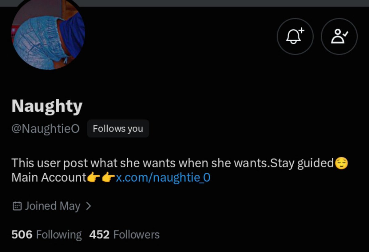 naughtie_0's tweet photo. https://t.co/j4AI4aPz8B
Have you connected with my backup account?No,Why...
Do me justice by hitting that follow button for a follow back https://t.co/rAIWkxwSsg