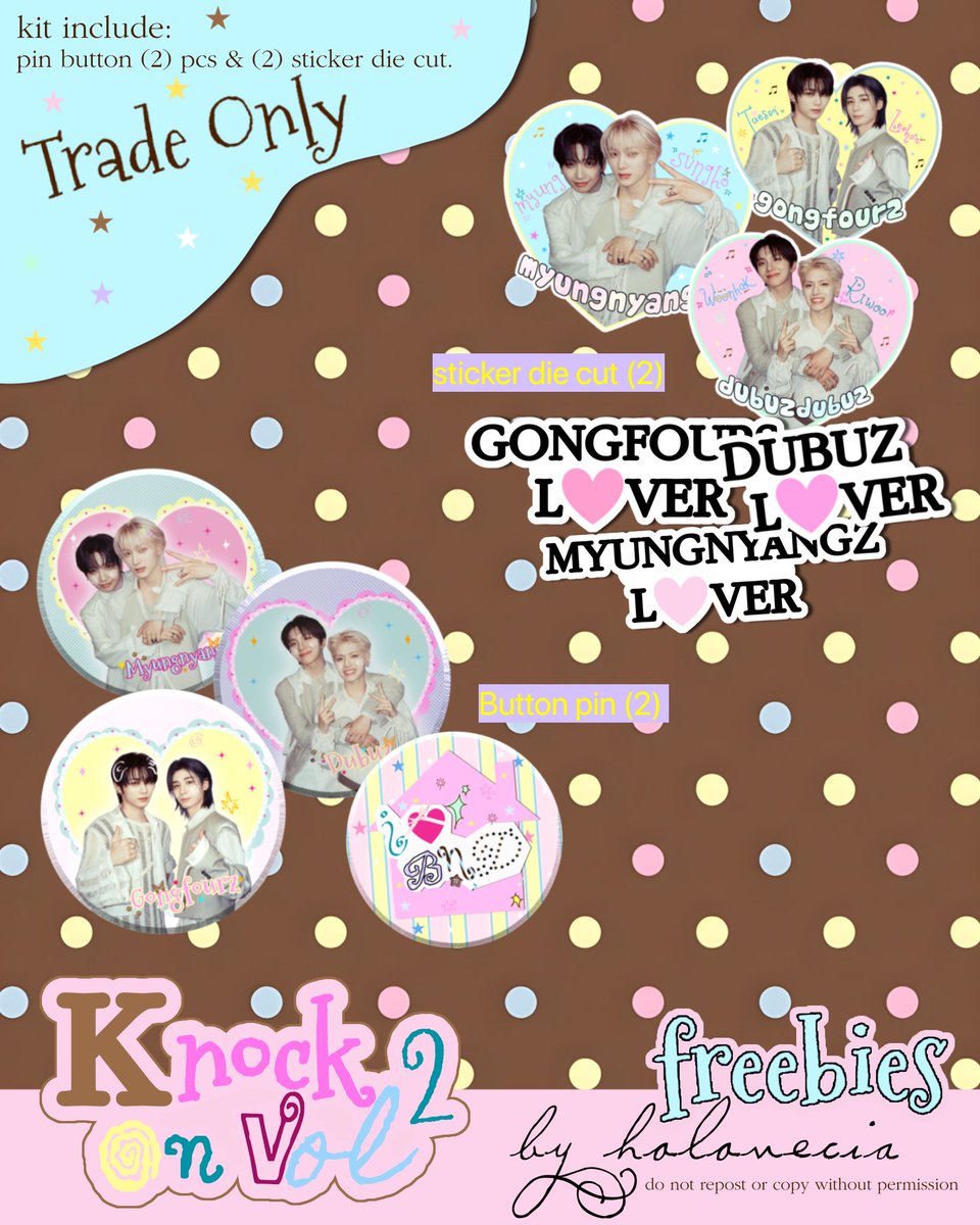 holovecia's tweet photo. ‧₊🍒⋅° freebies Knock On Vol.2  in JKT 
By @holovecia ִֶָ🪽་༘

📍ICE BSD Hall 5-6
📆 05 december 2026

trade only! but if you found me just say hi and ill give you some! 

see you there onedoor ⸜(｡˃ ᵕ ˂ )⸝♡ https://t.co/vC4JGQuYV7