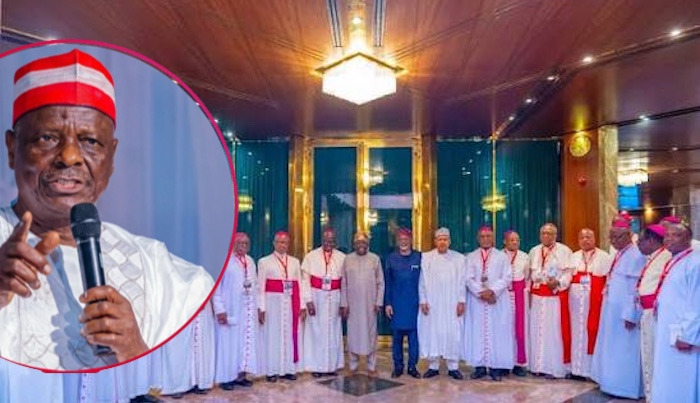 ARISEtv's tweet photo. Kwankwaso backs Catholic Bishops, saying Nigeria’s hardship and insecurity demand urgent, people-centred action from the country’s leaders. https://t.co/uIEEfDBc63 https://t.co/dCCYM7locG
