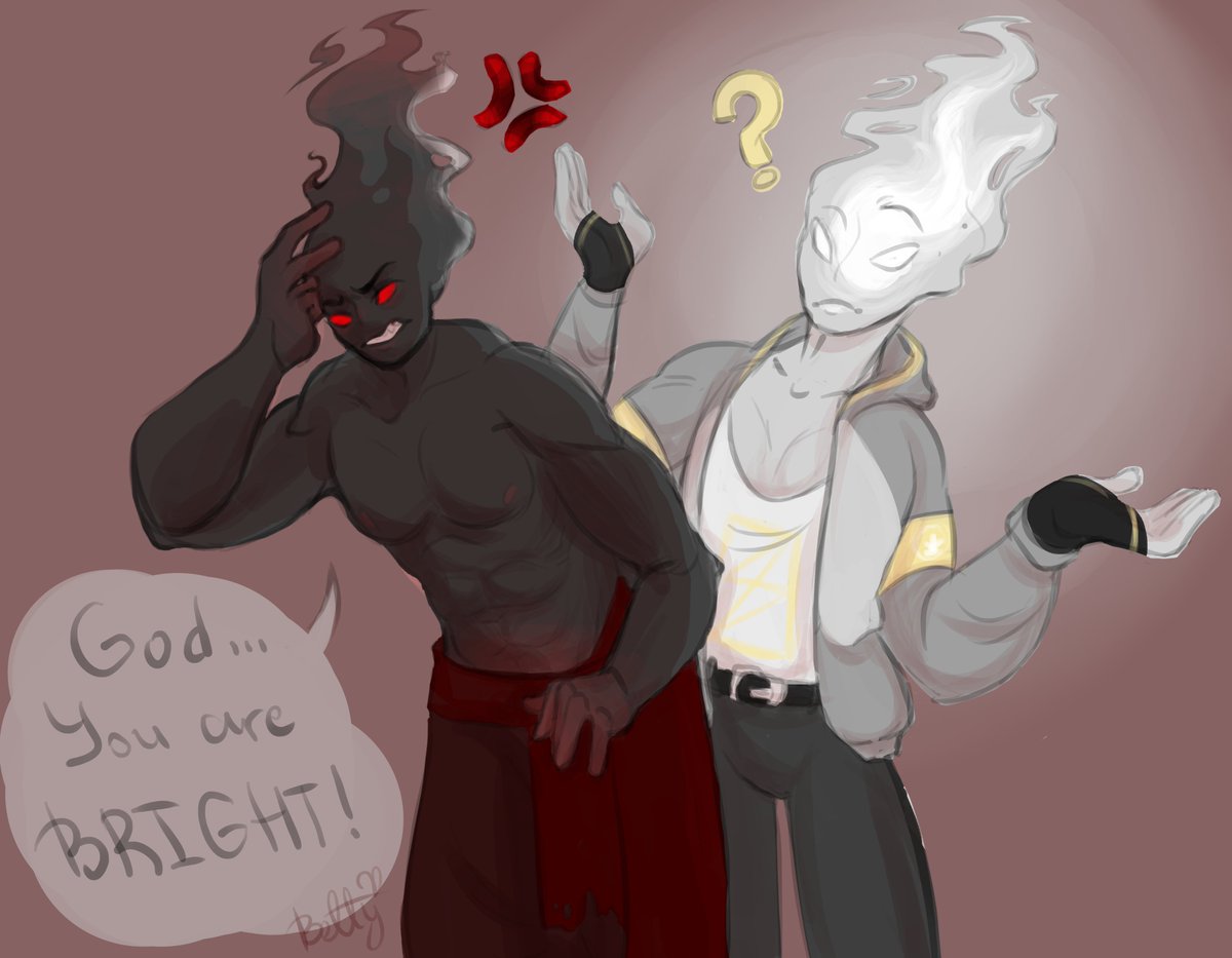 Betty0bee's tweet photo. Revenge at ZAVIXEL     - A fun interaction with a similar OC of mine! He is quite grumpy from Blaze's shine! haha #OC #artfight2026ㅤ  #teamtragedy https://t.co/DegeZu8YUD