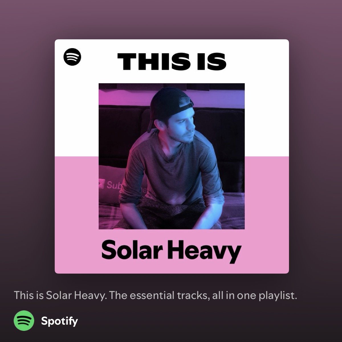 SolarHeavy's tweet photo. Listen to Solar Heavy on Spotify.