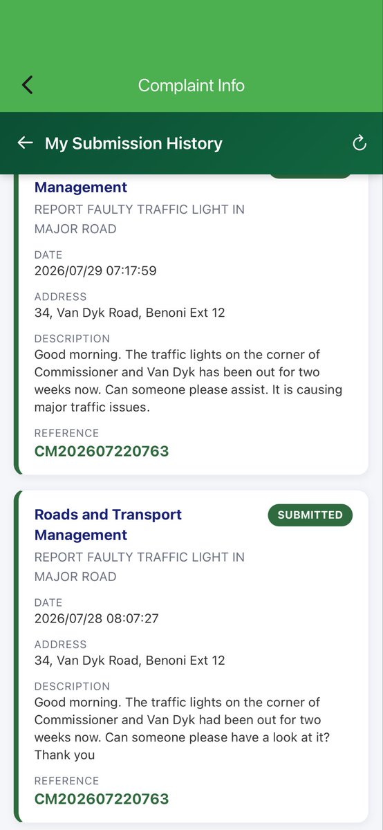 Laningm's tweet photo. @CoE_Call_Centre Hi there. The lights are still down. It is extremely dangerous for our colleagues and suppliers to enternand leave our premises. Please assist.. https://t.co/tFyZ5Lk49k
