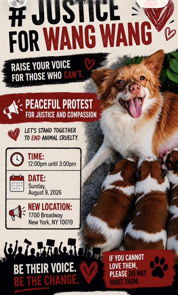 cklala06's tweet photo. Another extremely powerful video from @FelipeVeganKing. He’s right, anyone who isn’t feeling the same way most likely hasn’t seen the video or read about the torture in detail. Of course, there are some disgusting animal-cruelty sympathisers and psychopaths out there, but the vast majority of people are compassionate and empathetic.

It’s completely understandable if you’re unable to watch the video, but please at least read about what happened and understand the extent of the cruelty. The words “animal abuse” don’t even come close to capturing the depravity of what took place. Trust me when I say the Wang Wang movement happening right now is an underreaction.