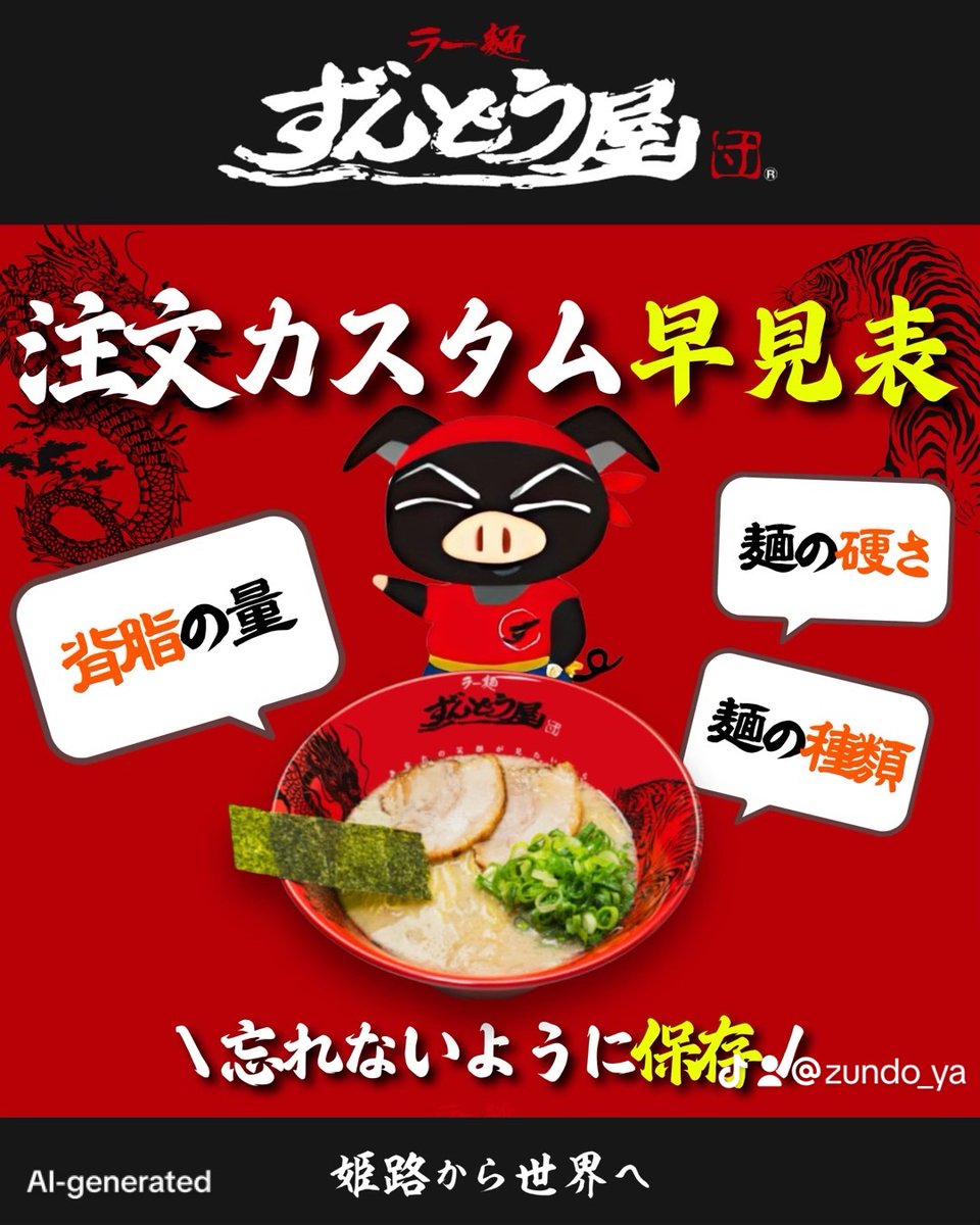 ずんどう屋 注文方法