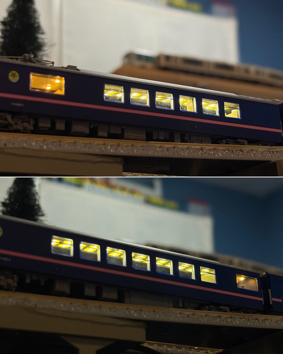 MeDensha's tweet photo. M社485系華用室内灯の特徴をご紹介いたします。先日もご案内しましたが、パンタグラフのある車両には室内灯を調整する必要がございます。

華およびやまどりの両用運転室用ライトをご紹介いたします。接続ワイヤーはハンダ済みか、お客様ご自身でハンダしていただく仕様のいずれかを選択できます。

※※海外発送品となりますので、ハンダ済みでは破損防止のため太い接続ワイヤーを使用しますが、お客様ご自身でハンダ付けする際は細いワイヤーをお使いになられますと、見栄えが良くなります。

#JAM2026