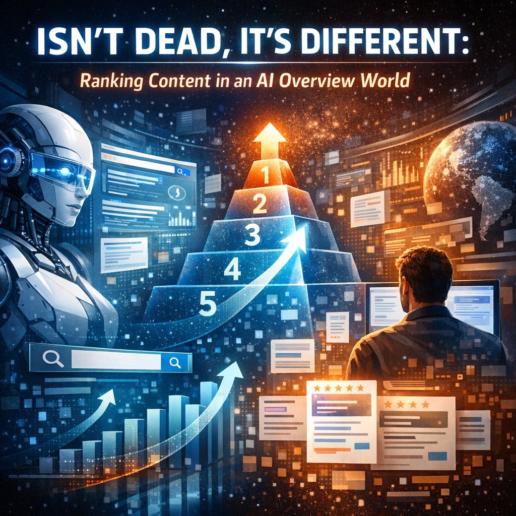 peterc107's tweet photo. Seo Isn't Dead, It's Different: Ranking Content In An AI Overview World https://t.co/9rchNSJbMB https://t.co/D6kmw4rrz2