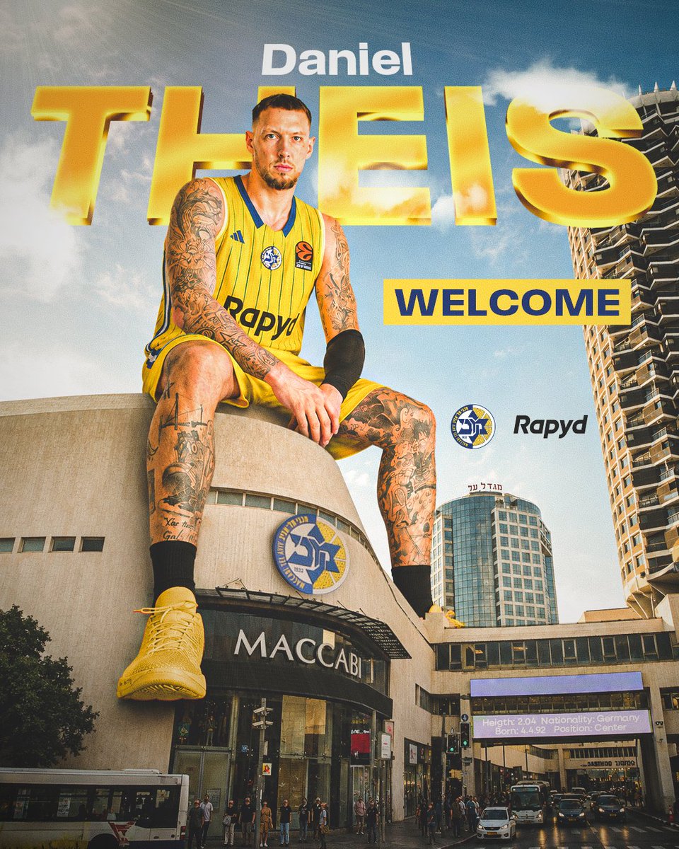 MaccabiTLVBC's tweet photo. 💪 https://t.co/sx3SxQJy6W
