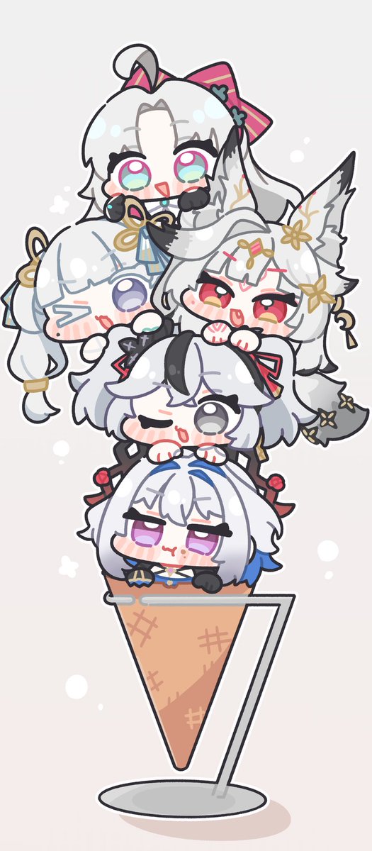 syurikenmaru's tweet photo. 銀髪バニラアイス🍨🤍🦊🤘🤍
#鳴潮 #鳴潮コレクション #WutheringWaves https://t.co/5odGlHF6Xc