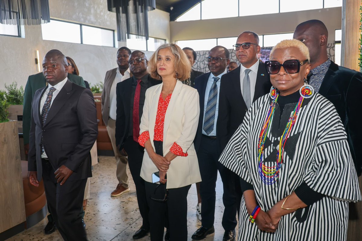 benjaminmudanhu's tweet photo. International collaboration is strengthening Zimbabwe's journey towards a greener future. Geo Pomona's high-level engagement with the United Nations and Namibia demonstrates the value of innovation, partnerships and sustainable development. https://t.co/pWIGpxjMi5