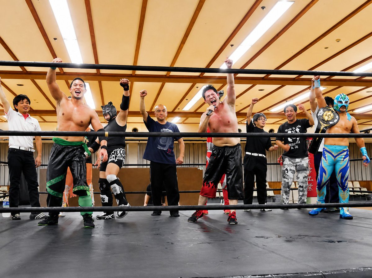 八年前の今日(2018年8月5日)は、JWA東海プロレスを観戦してました 新
