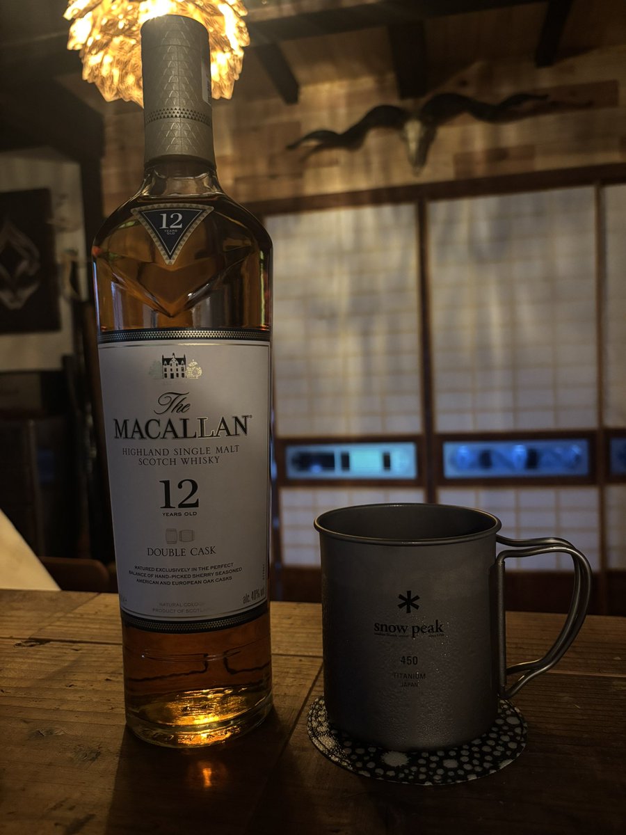 kne1221's tweet photo. 今日の晩酌はマッカラン12年 https://t.co/4XpwKoLyjc