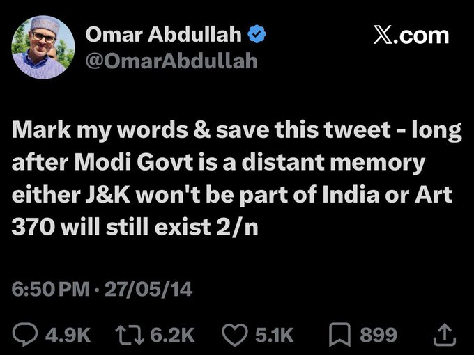 rishibagree's tweet photo. Good Afternoon @OmarAbdullah https://t.co/66koRBk279